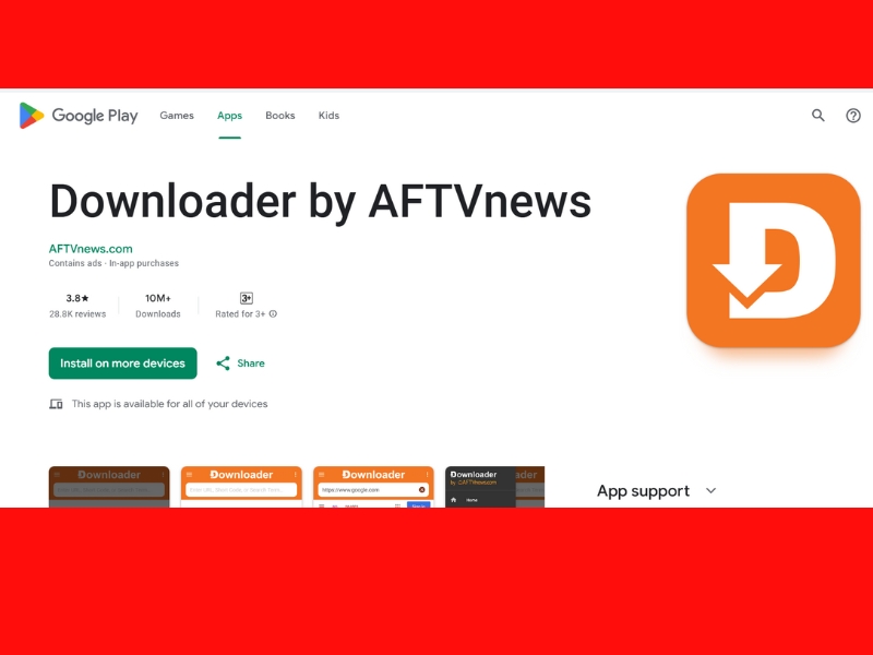 Use the Downloader App