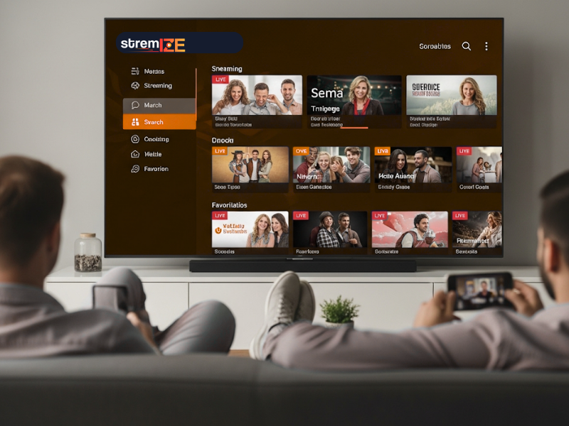 Using Stremize to stream IPTV content