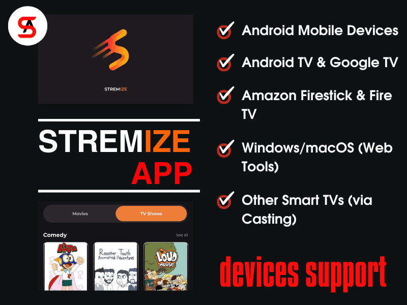 What Devices Support Stremize